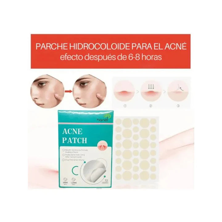Parches  De Acné 72 Pcs