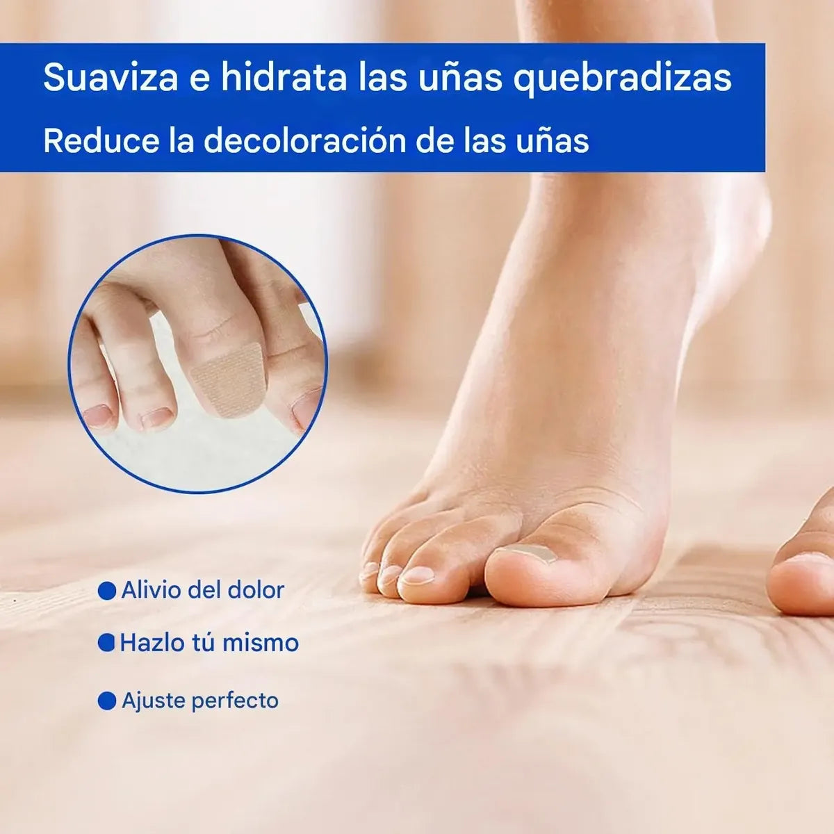 Parches Para Cuidado De Uñas Hongos Set 32 Unidades