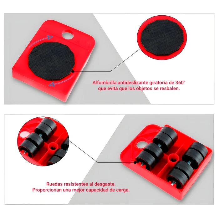 Set de 4 Mini Bases