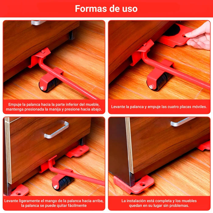 Set de 4 Mini Bases
