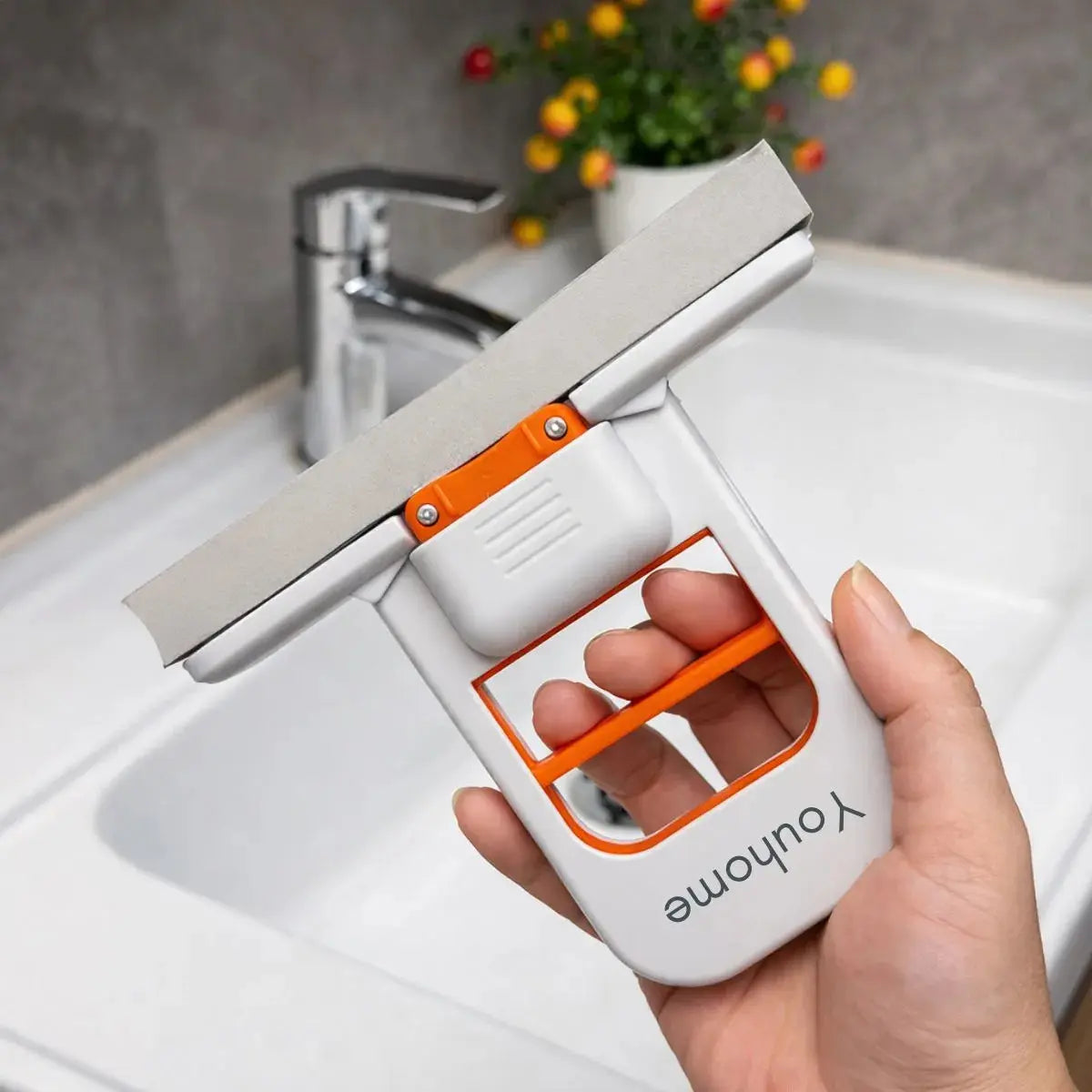 Minii Mopa Esponja Portátil Para Limpieza De Mesada Y Baño