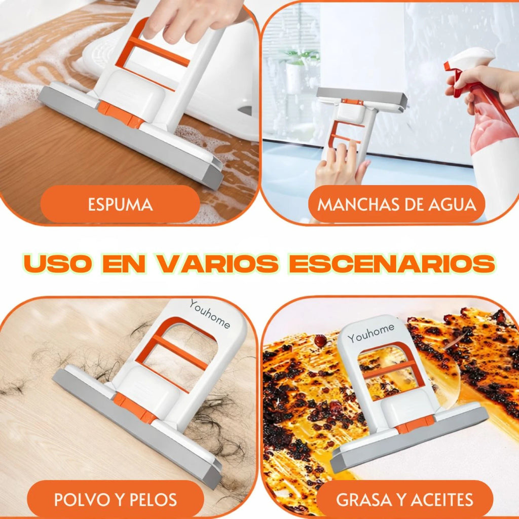 Minii Mopa Esponja Portátil Para Limpieza De Mesada Y Baño