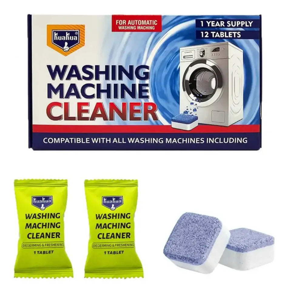 Pastillas  Limpieza Y Desinfeccion Lavarropas Washing Cleaner