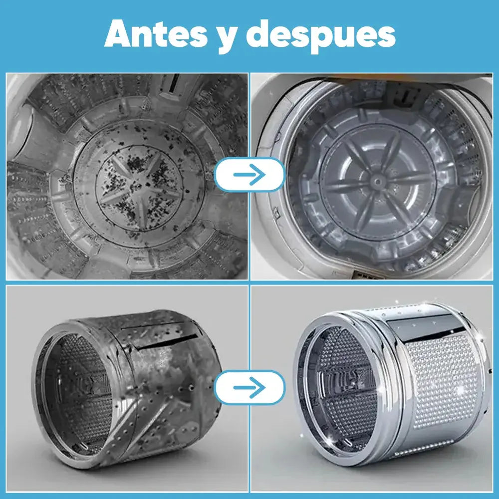 Pastillas  Limpieza Y Desinfeccion Lavarropas Washing Cleaner