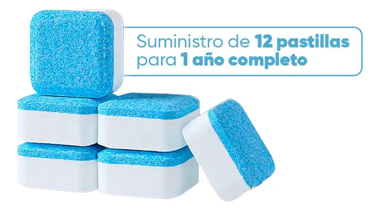 Pastillas  Limpieza Y Desinfeccion Lavarropas Washing Cleaner