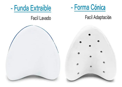 Almohada Ergonómica Apoyo Rodillas Ortopédica