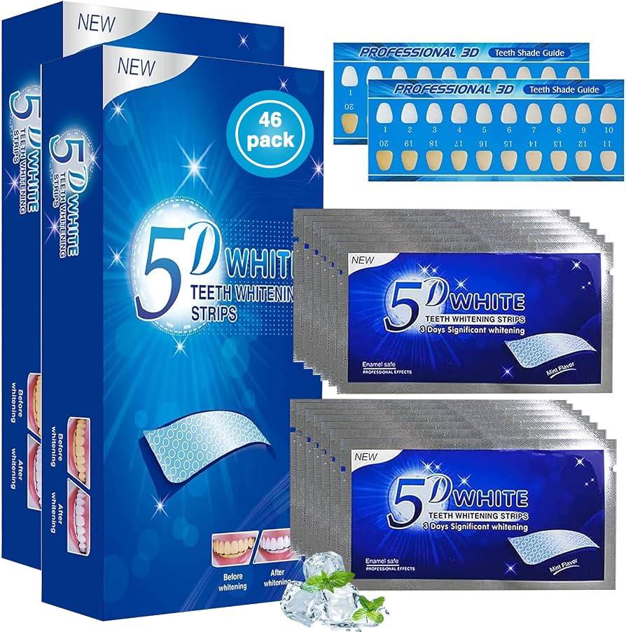 Tiras Blanqueadoras Dentales 5d White