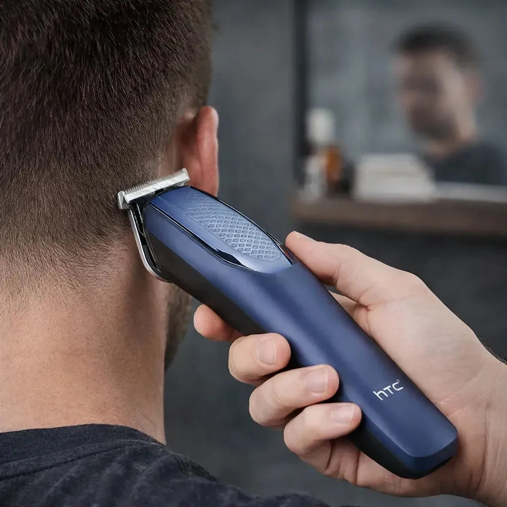 Maquina De Cortar Pelo HTC + Patillera T9