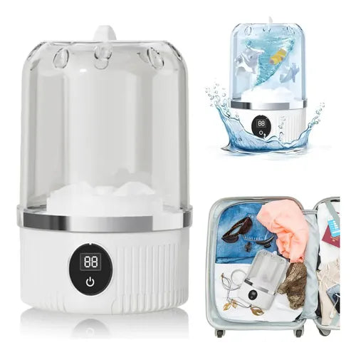 Mini lavarropas portátil recargable 1 L