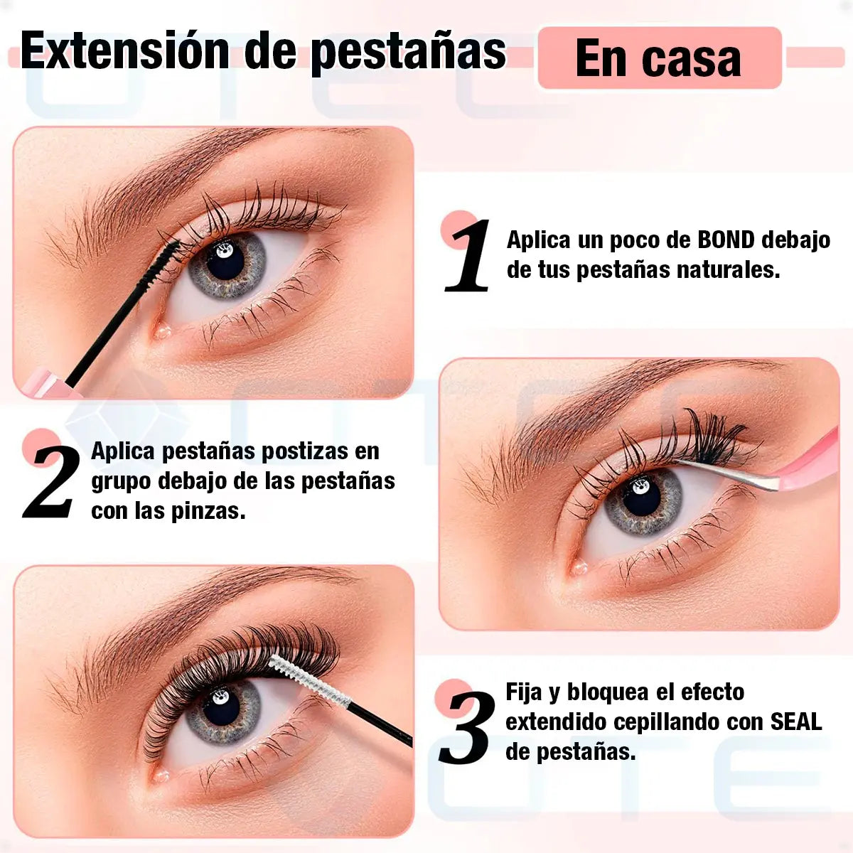 Kit De Extensión De Pestañas