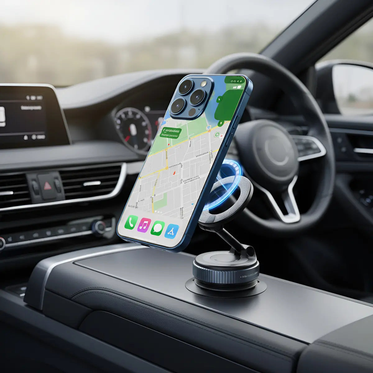 Soporte magnético para celulares