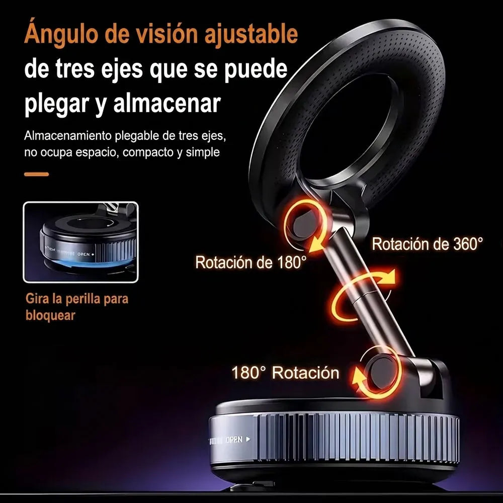 Soporte magnético para celulares